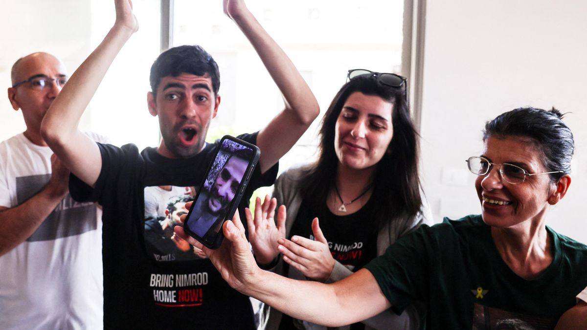 Fotky: Izrael vítá vracející se rukojmí z Pásma Gazy